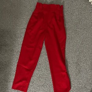 H&M Red Women's Pantsuit